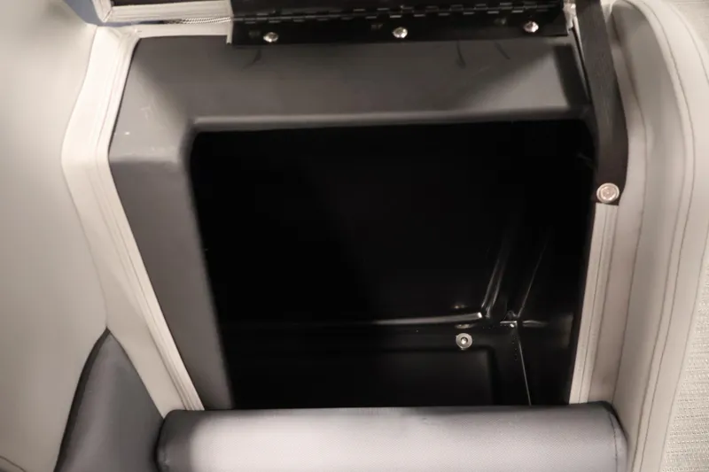 Slide: The Image of Storage compartment in 2026 Bentley Pontoons 240 Navigator boat. - 29