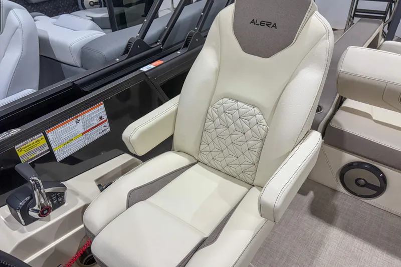 Slide: The Image of Luxurious Alera M23L 2026 boat seat with elegant design and premium materials. - 17