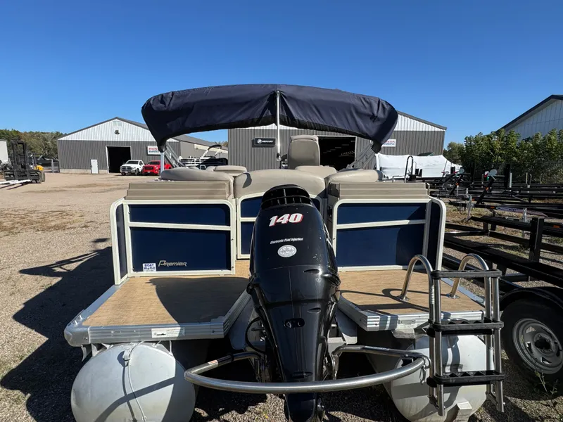 Slide: The Image of Premier 250 Intrigue Pontoon with 140HP Suzuki Fourstroke EFI 2013 - 56