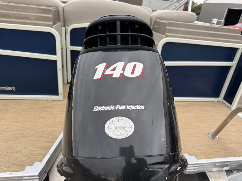 Slide: The Image of Premier 250 Intrigue Pontoon with 140HP Suzuki Fourstroke EFI 2013 - 68