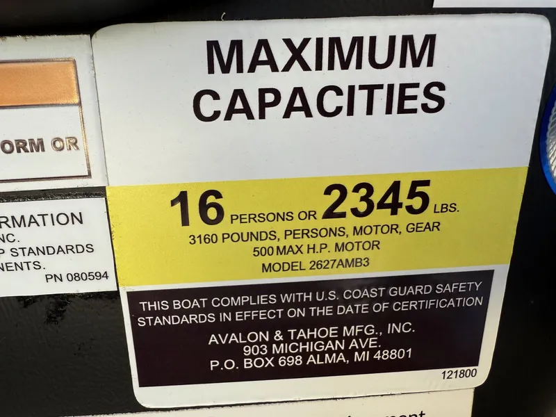 Slide: The Image of Avalon 27' Excalibur LTD QL Shift w/ 350HP Mercury Verado! 2026 - 9
