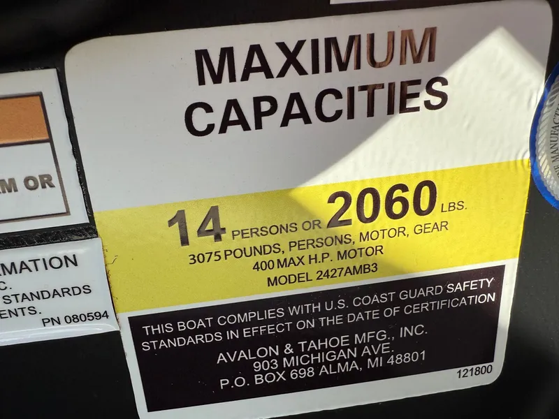 Slide: The Image of Avalon 25' Excalibur LTD Flex Lounge w/ 400HP Mercury! 2026 - 10