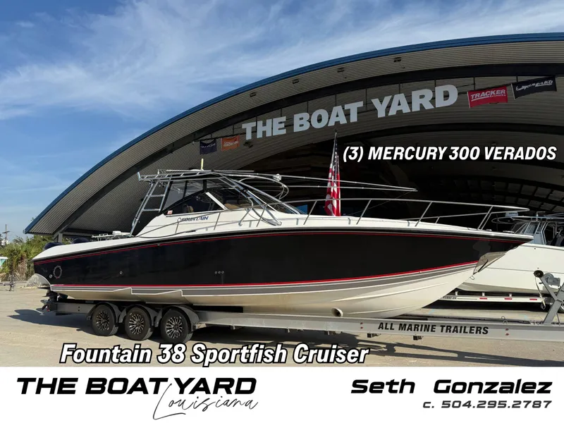 The Image of Fountain 38 SPORTFISH CRUISER OUTBOARD 2008 - 1