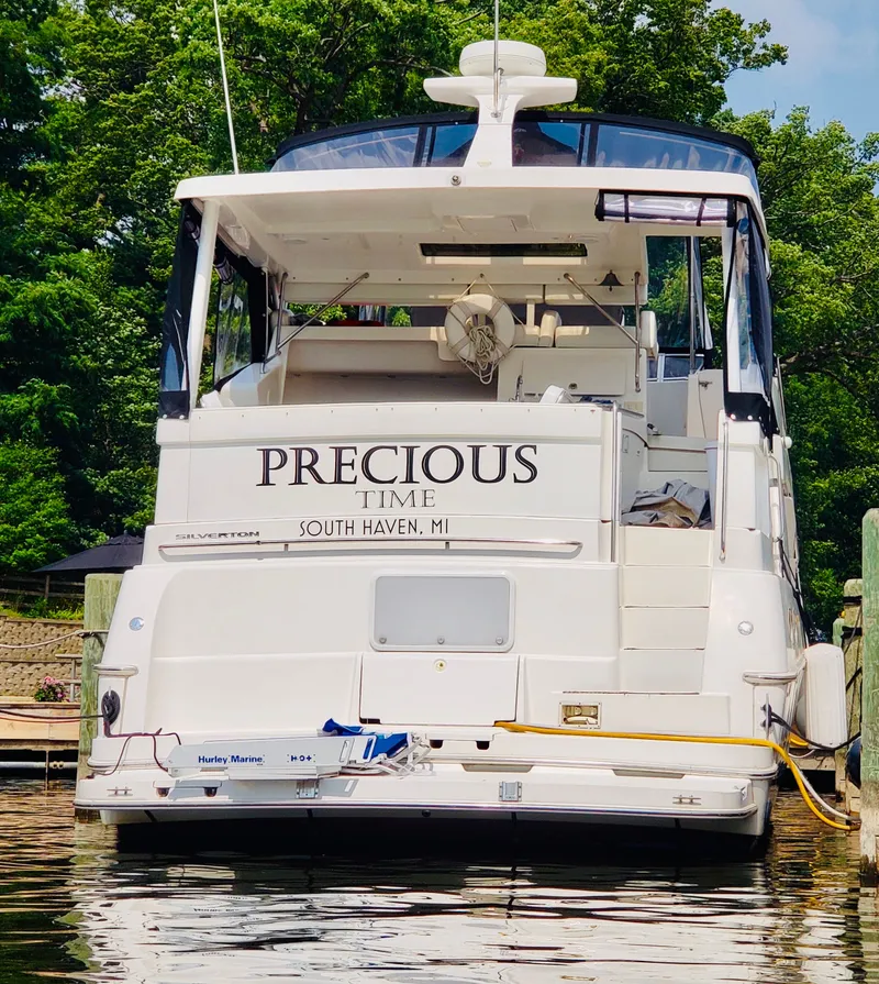 Slide: The Image of Silverton 392 Motor Yacht 1998 - 6