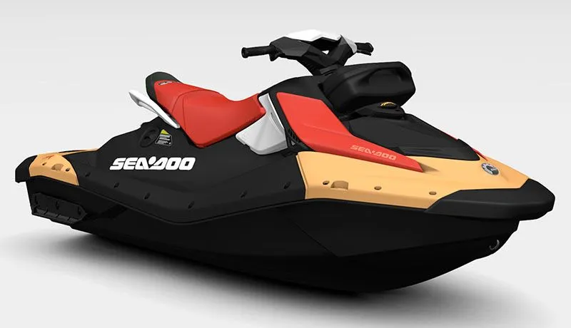 Slide: The Image of Sea-Doo Spark for 2 90 hp Convenience package with iBR and audio in option 2025 - 11