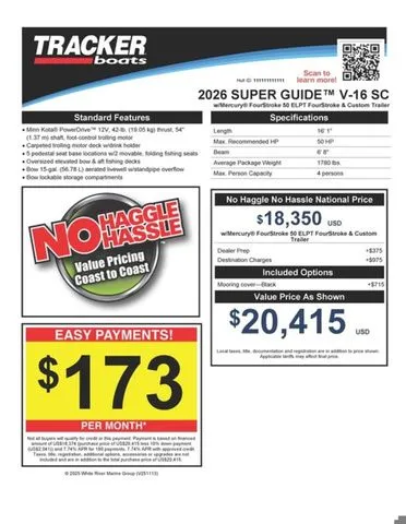 Slide: The Image of Tracker Super Guide V-16 SC 2026 - 5