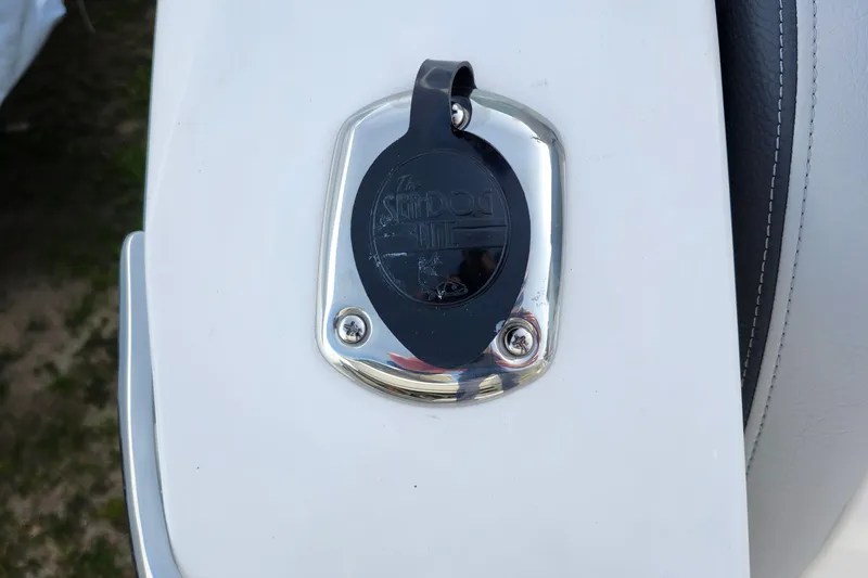 Slide: The Image of 2026 Regal LX9 boat deck with Sandog marine hardware. - 44