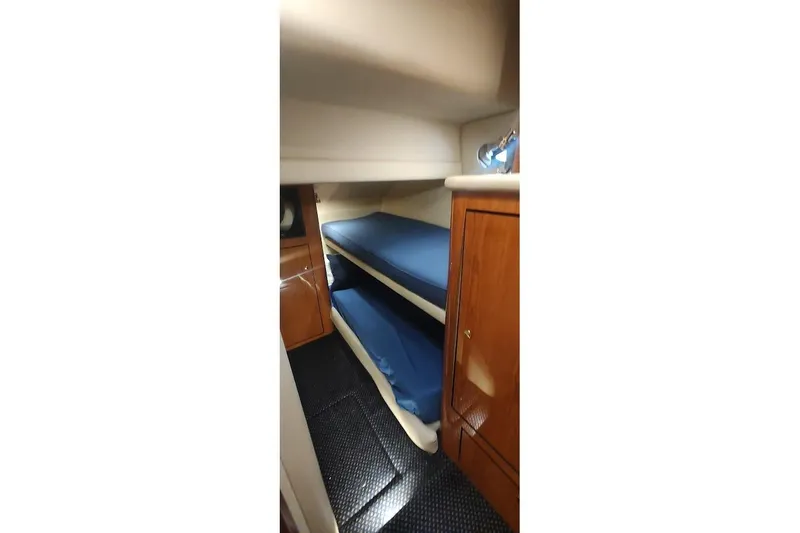 Slide: The Image of Luxurious kitchen interior of 2001 Sea Ray 560 Sedan Bridge yacht. - 23