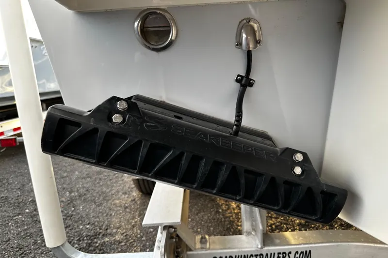Slide: The Image of Close-up of Seakeeper device on 2024 Pair Customs 24DV boat. - 27