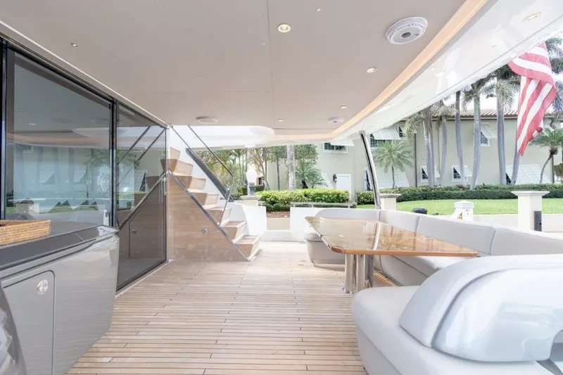 Slide: The Image of Princess 85 Kaos - Aft Deck - 34