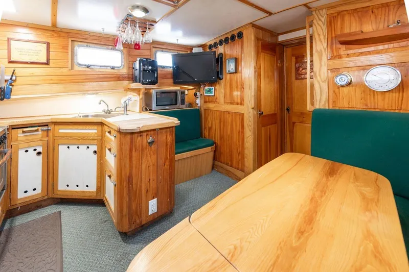 Slide: The Image of Diesel Duck 44 - Galley - 2