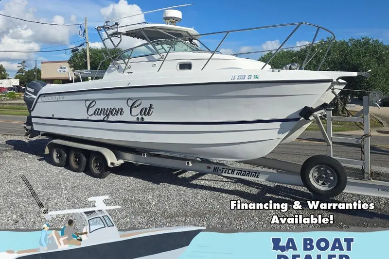 The Image of 2000 Glacier Bay 2670 Island Runner boat on trailer, "Canyon Cat," financing available. - 0