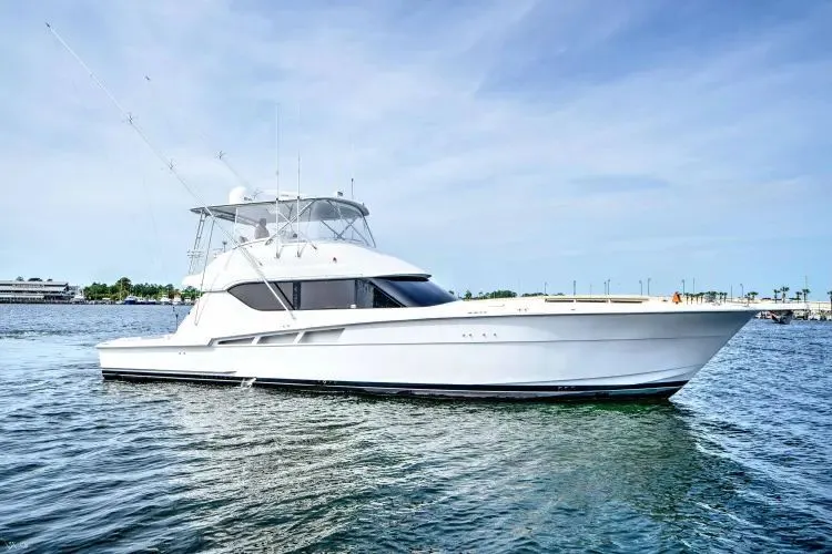 The Image of 1998 Hatteras 60 Convertible - Image 1 - 1
