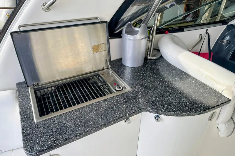 Slide: The Image of Luxury yacht kitchen with grill on 2007 Doral 40 MEDITERRA. - 6