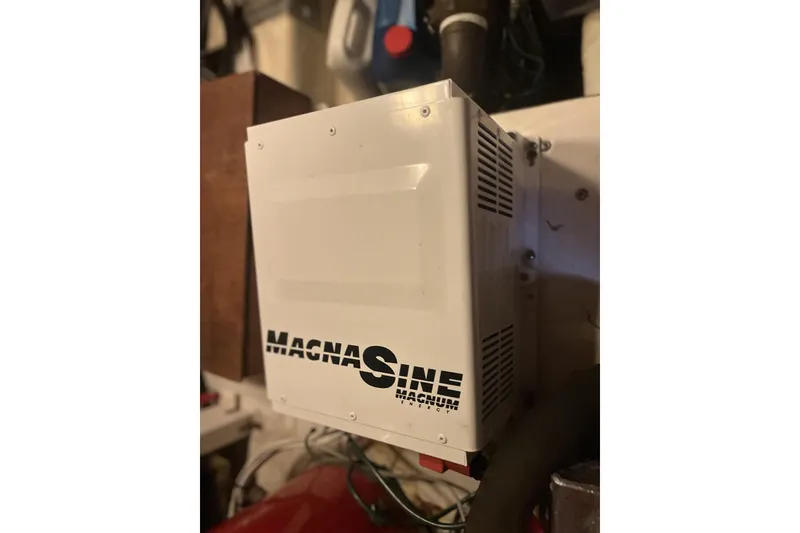 Slide: The Image of 3000 Watt Inverter in engine room. - 8