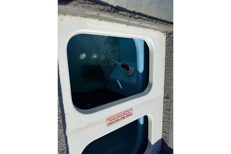 Slide: The Image of Fishfinder display on a 2016 Nitro Z18 Pro boat, showing depth and temperature readings. - 65