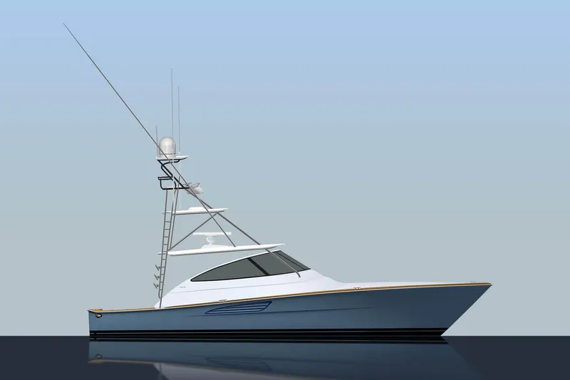 The Image of 2026 Viking 50 Open yacht with sleek design and advanced features. - 1