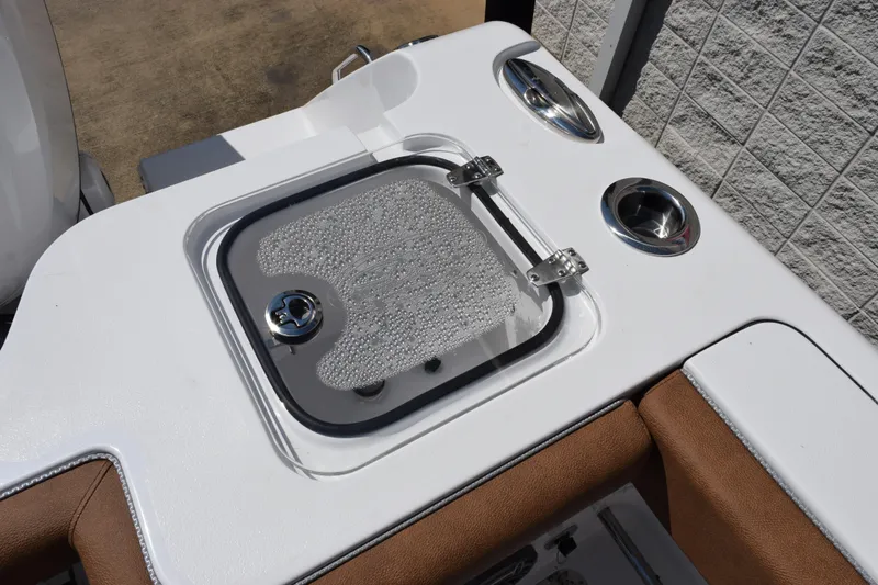 Slide: The Image of 2026 Sea Hunt Gamefish 27 Forward Seating boat with livewell and cup holders. - 26