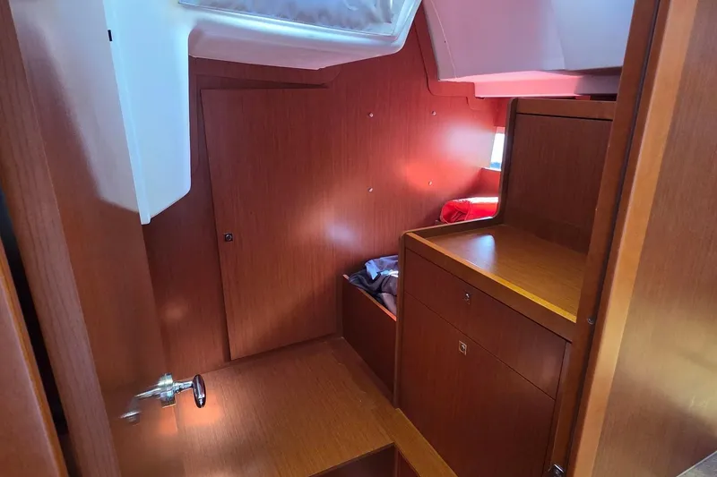 Slide: The Image of Pantry Off Galley w/ Access into Aft Lazarette - 13