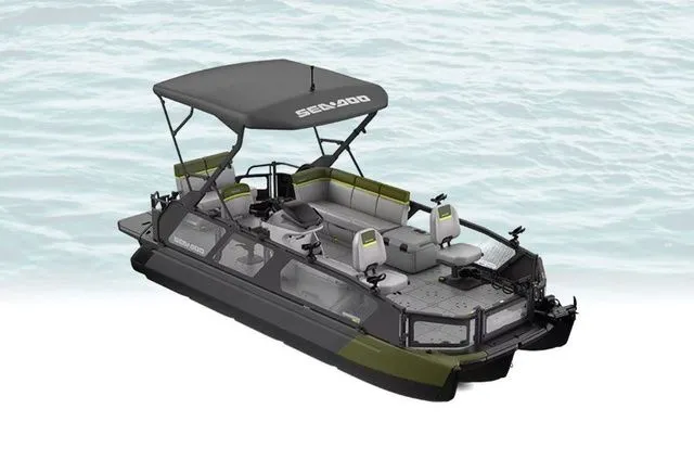 The Image of Sea-Doo Switch Fish™ 21 - 230 hp Galvanized 2026 - 1