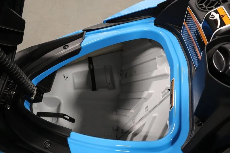 Slide: The Image of 2026 Sea-Doo RXP-X 325 storage compartment, showcasing spacious interior design. - 10