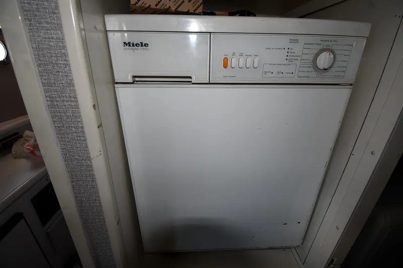 Slide: The Image of Miele Novotronic T 1570 C dryer inside 2001 Ferretti Yachts 72. - 114
