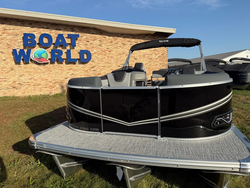 Slide: The Image of Tahoe LTZ 2385 (CRB) Cruise Rear Bench Tritoon & Honda 4-Stroke EFI 2026 - 32