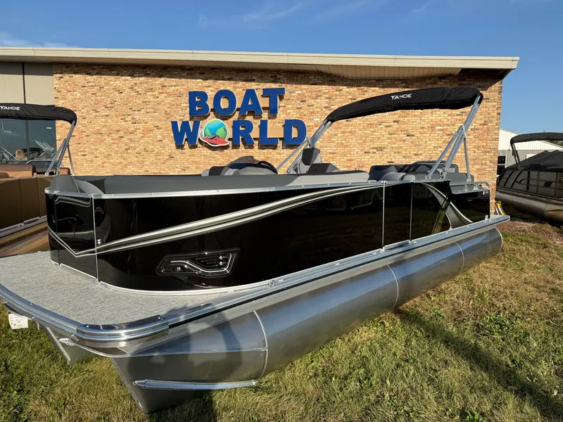 Slide: The Image of Tahoe LTZ 2385 (CRB) Cruise Rear Bench Tritoon & Honda 4-Stroke EFI 2026 - 35