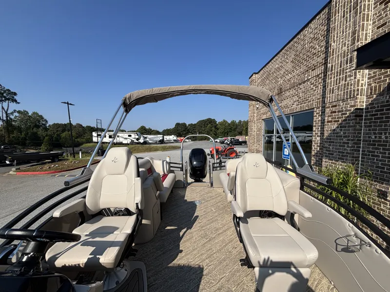 Slide: The Image of JC Manufacturing Neptoon 25TT Sport HTH DSL w/Mercury 350HP Engine and Marine Master Trailer 2023 - 26