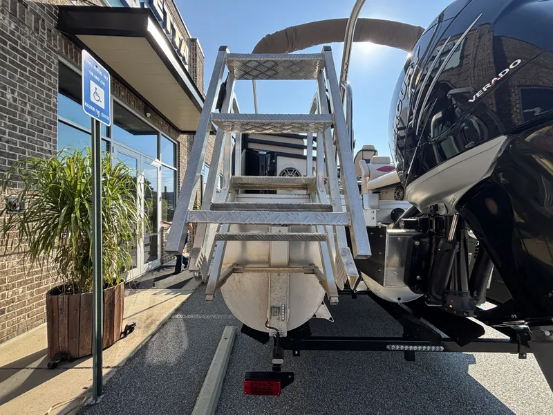 Slide: The Image of JC Manufacturing Neptoon 25TT Sport HTH DSL w/Mercury 350HP Engine and Marine Master Trailer 2023 - 40