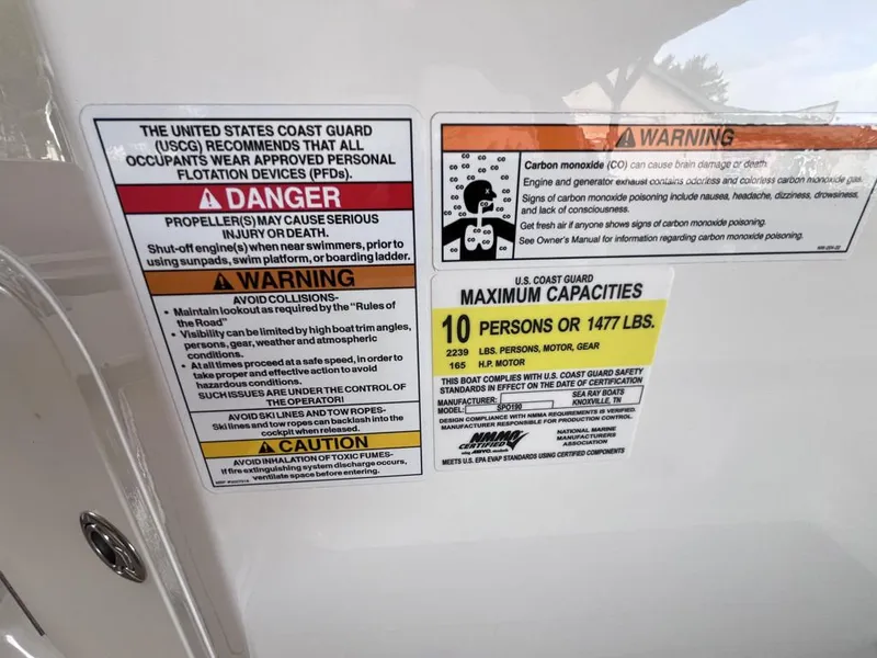 Slide: The Image of Sea Ray SPX 190 Outboard 2023 - 53