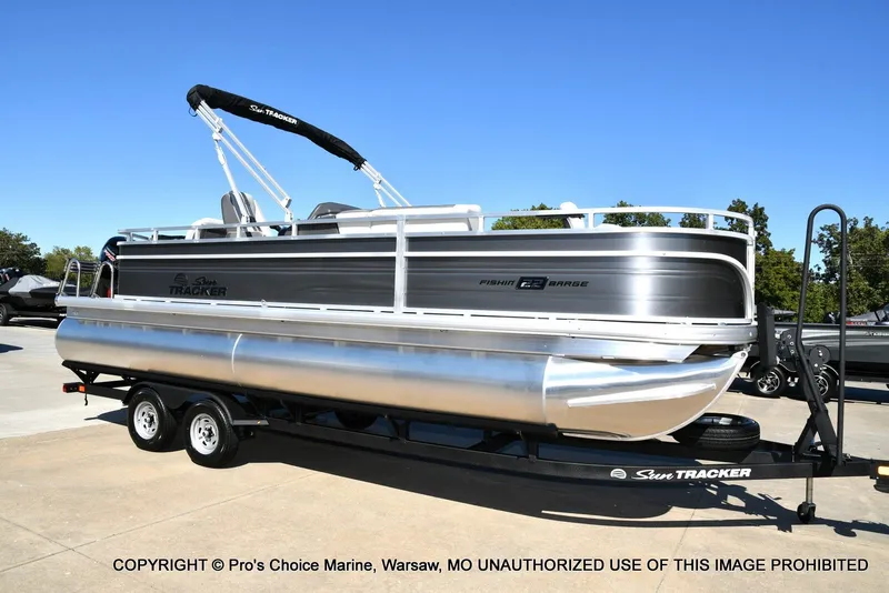 Slide: The Image of Sun Tracker Fishin' Barge 22 DLX w/115HP Pro-XS 4 Stroke 2026 - 77
