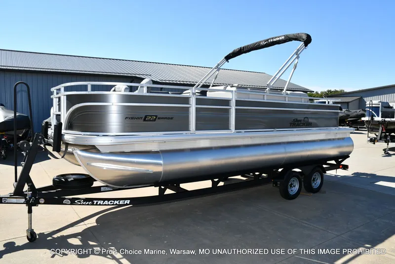 Slide: The Image of Sun Tracker Fishin' Barge 22 DLX w/115HP Pro-XS 4 Stroke 2026 - 87