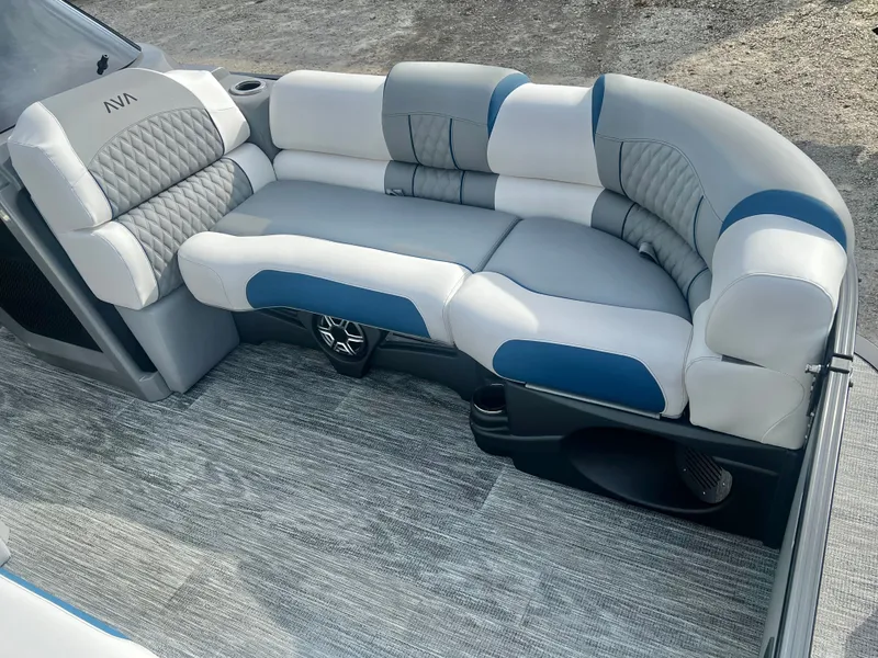Slide: The Image of Avalon Catalina 25' Quad Lounge Windshield Triple-Toon - IN STOCK 2026 - 10