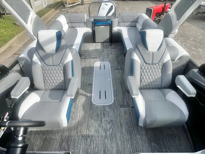 Slide: The Image of Avalon Catalina 25' Quad Lounge Windshield Triple-Toon - IN STOCK 2026 - 11