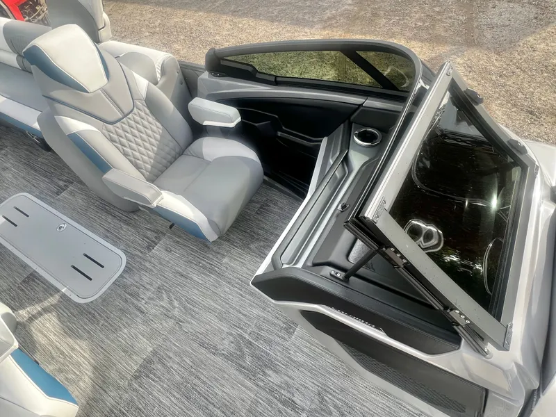 Slide: The Image of Avalon Catalina 25' Quad Lounge Windshield Triple-Toon - IN STOCK 2026 - 13