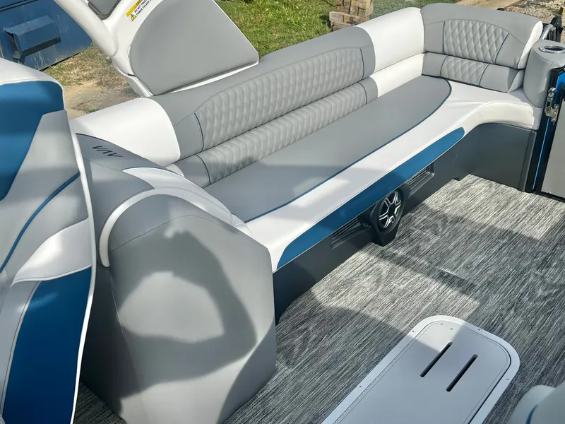 Slide: The Image of Avalon Catalina 25' Quad Lounge Windshield Triple-Toon - IN STOCK 2026 - 15