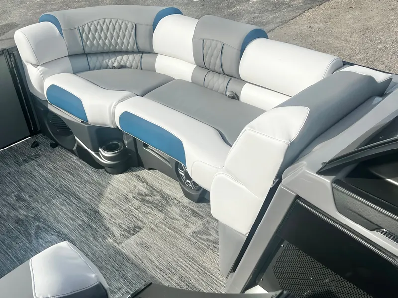 Slide: The Image of Avalon Catalina 25' Quad Lounge Windshield Triple-Toon - IN STOCK 2026 - 26
