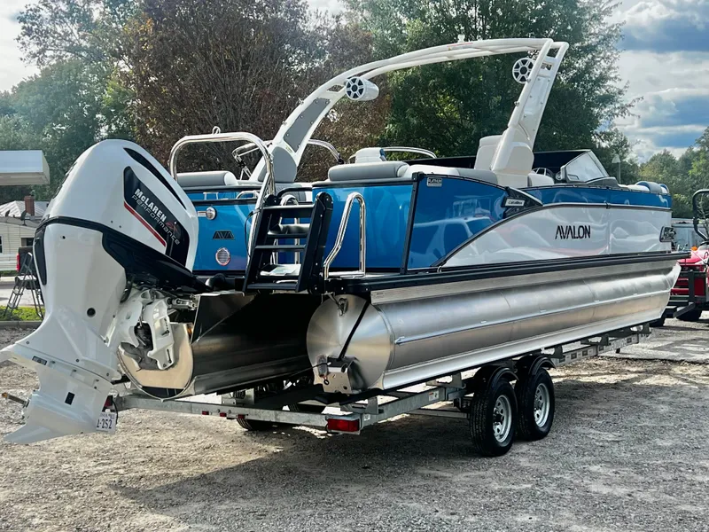 Slide: The Image of Avalon Catalina 25' Quad Lounge Windshield Triple-Toon - IN STOCK 2026 - 5