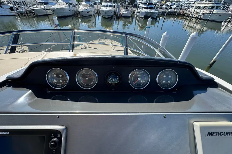 Slide: The Image of 2016 Sea Ray 510 Fly 'Bateau d’Amis' - Flybridge Helm - 37