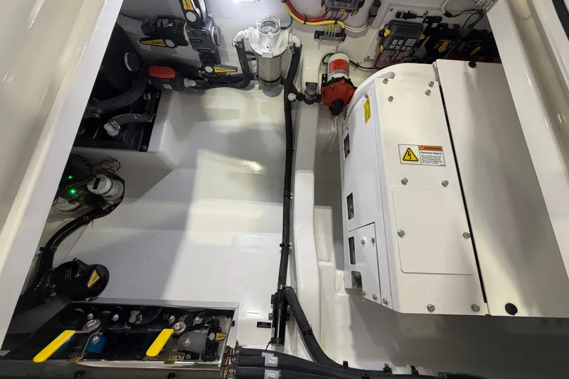 Slide: The Image of Engine compartment of 2026 Valhalla Boatworks V-33, showcasing advanced mechanical components. - 10
