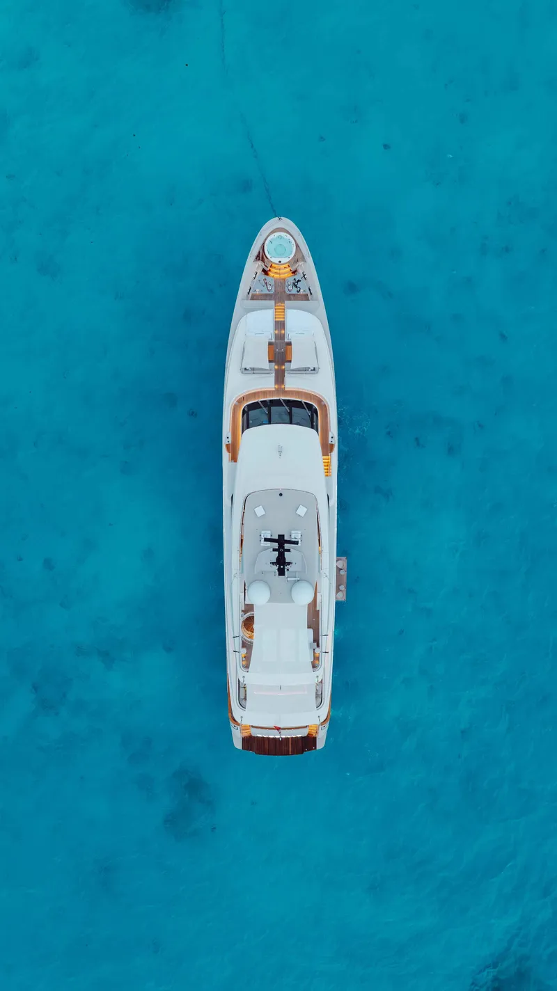 Slide: The Image of Luxury 2016 Sanlorenzo SD126 yacht cruising on open sea. - 34