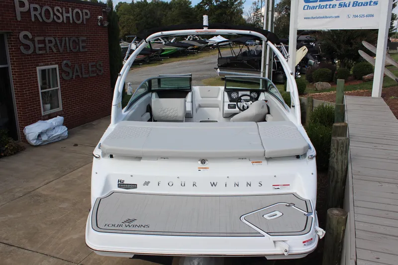 Slide: The Image of 2026 Four Winns H2 Freedom boat at Charlotte Ski Boats dealership. - 4
