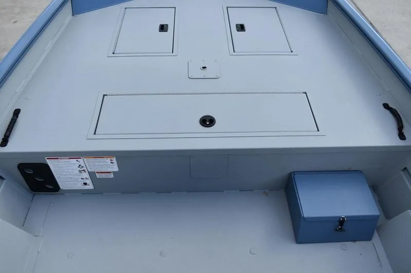 Slide: The Image of Steering wheel and controls of 2026 Lowe Roughneck RX2070 CC boat. - 31