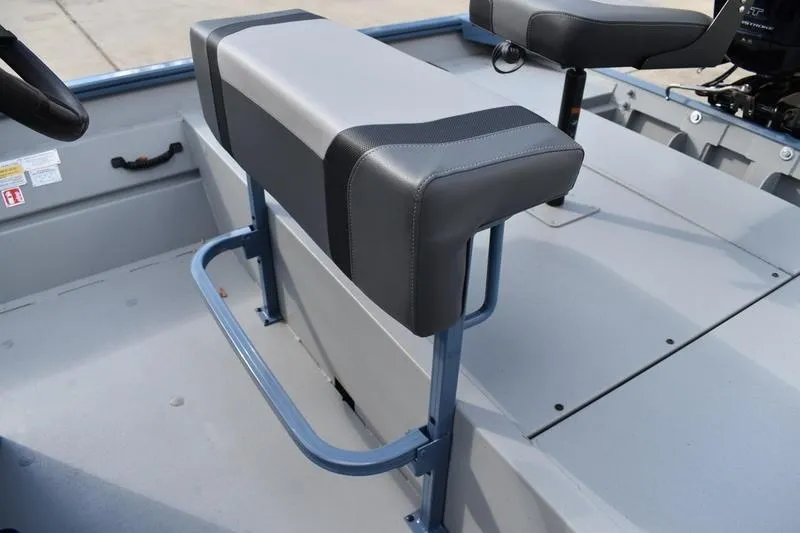 Slide: The Image of Trailer hitch of 2026 Lowe Roughneck RX2070 CC on concrete surface. - 38