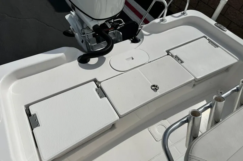 Slide: The Image of Hull identification number on a 2020 Blue Wave 2000 Classic boat. - 17