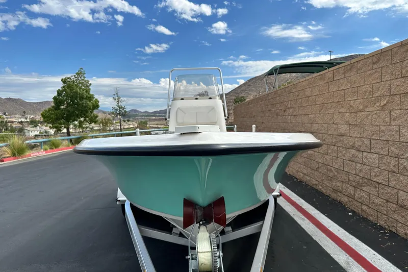 Slide: The Image of 2020 Blue Wave 2000 Classic boat deck with storage compartments. - 6