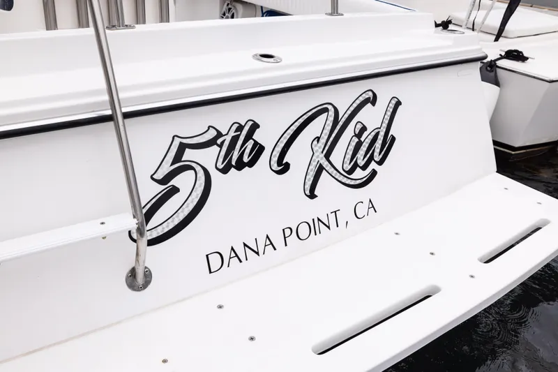 Slide: The Image of 2023 Skipjack 26 Flybridge boat named "5th Kid" in Dana Point, CA. - 8