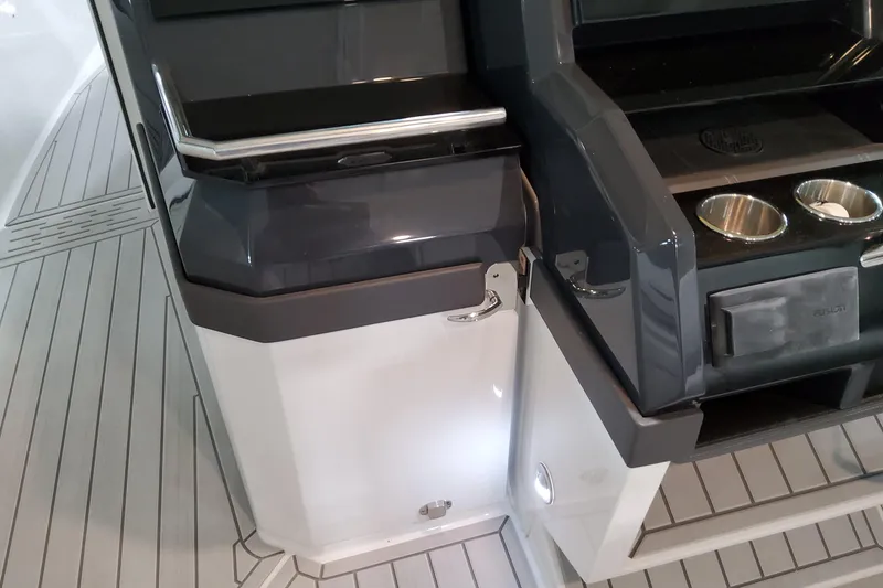 Slide: The Image of 2026 Formula 380 Super Sport Crossover OB interior with sleek design and modern amenities. - 72