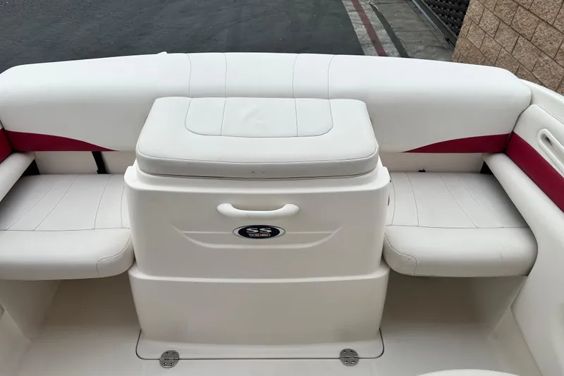 Slide: The Image of Close-up of 2002 Chaparral 183 SS tachometer showing 2950 RPM. - 12